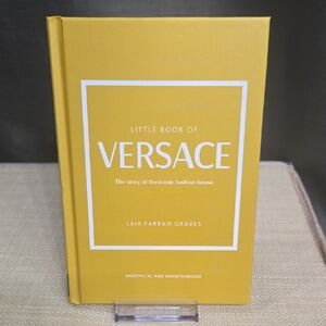 Versace Yellow Hardcover Fashion Guide